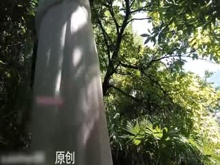 冷S貓奴小樹林露出自慰噴尿自虐2