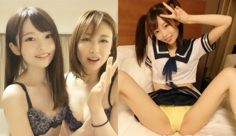 萝莉型人气女优AV西野多惠&amp;林美玲携手直播嗨翻天❤ 分享入行趣事、拍摄秘辛(3)